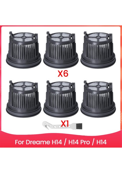 H14 / Pro Dual Islak ve Kuru Elektrikli Süpürge Filtreleri Için Filtre Değişimi (Yurt Dışından)