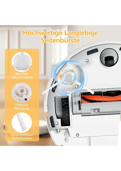 X20+ /X10+ Robot Süpürge Için Aksesuar Seti, Yedek Ana Fırça, Paspas Pedi, Toz Torbaları, Yan Filtreler (Yurt Dışından) fırsatları