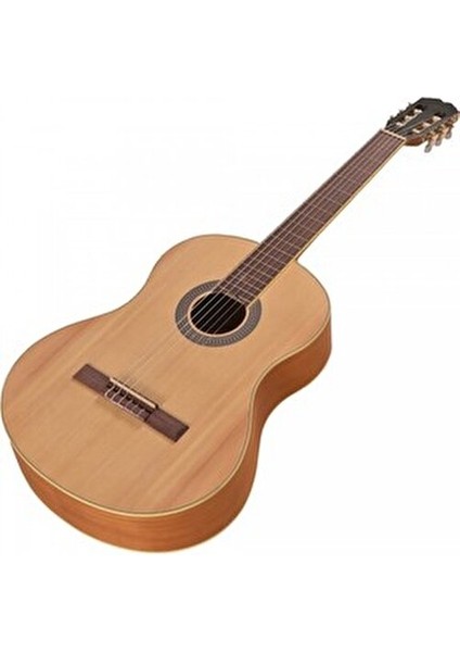 Java Klasik Gitar 4/4 Natural Renk Sedir Ağacı Üst Kapak ile Yüksek Ses Kalitesi