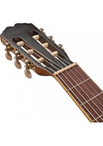 Java Klasik Gitar 4/4 Natural Renk Sedir Ağacı Üst Kapak ile Yüksek Ses Kalitesi