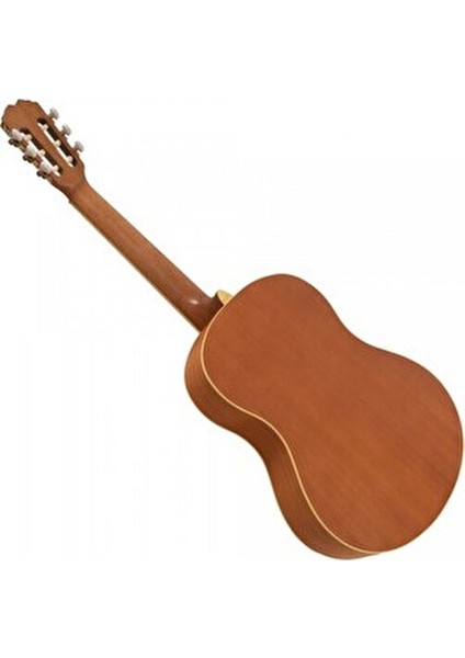 Java Klasik Gitar 4/4 Natural Renk Sedir Ağacı Üst Kapak ile Yüksek Ses Kalitesi