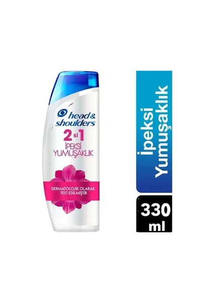 Head And Shoulders Ipeksi Yumuşaklık Şampuan 2'in 1 330 ml modelleri