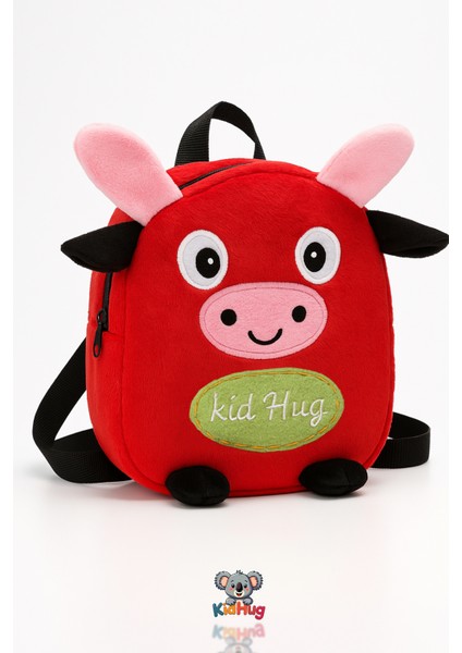 Inek Peluş Sırt Çantası – 0-8 Yaş Kreş ve Anaokulu Çocuk Çantası [ Okul Öncesine Uygun ] Unisex modelleri