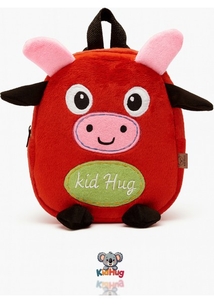 Inek Peluş Sırt Çantası – 0-8 Yaş Kreş ve Anaokulu Çocuk Çantası [ Okul Öncesine Uygun ] Unisex fırsatları