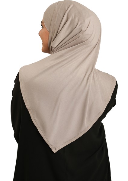 Vizon Pratik Hazır Geçmeli Tesettür Eşarp Viskon Boneli Büyük Boy 1290BV_10 fırsatları