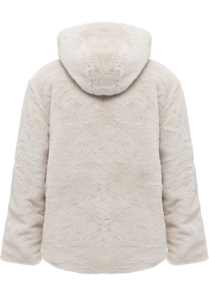 Nkfmıla Jacket W Hood Pb Grı Kız Çocuk Mont fiyatları