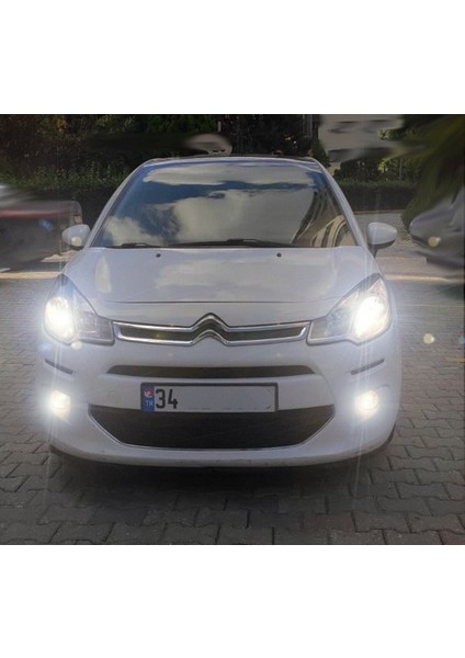 Citröen C3 Araçlar Için LED Xenon Uzun Far Aydınlatma Ampulu Femex Premio Plus H1