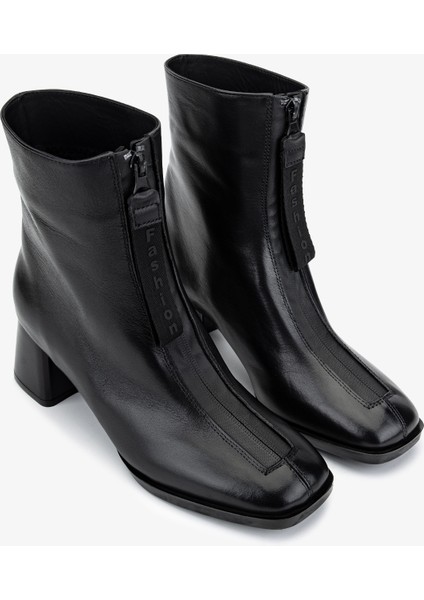 Kadın Hakiki Deri Siyah Topuklu Bot 1167 4010 Bn Bot SK25-26 Sıyah Dr fiyatları