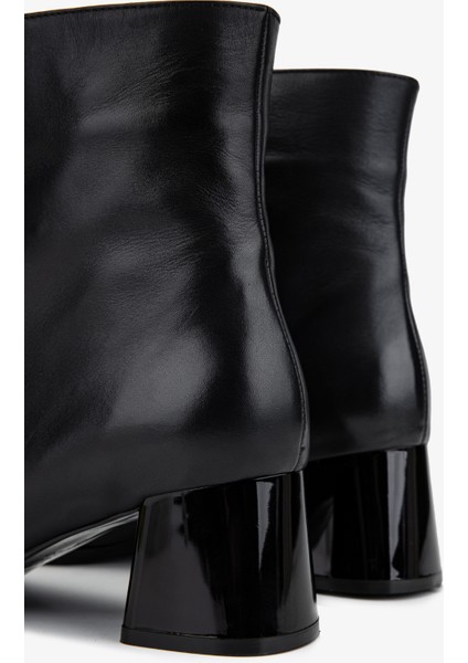 Kadın Hakiki Deri Siyah Topuklu Bot 1167 4010 Bn Bot SK25-26 Sıyah Dr fırsatları