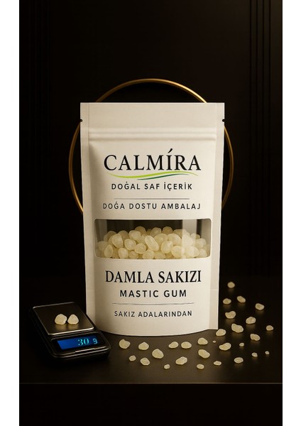 Damla Sakızı Doğal - Sakız Adalarından 30 gr - İri Boy Korakis