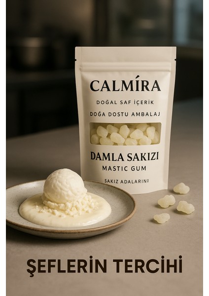 Damla Sakızı Doğal - Sakız Adalarından 30 gr - İri Boy Korakis