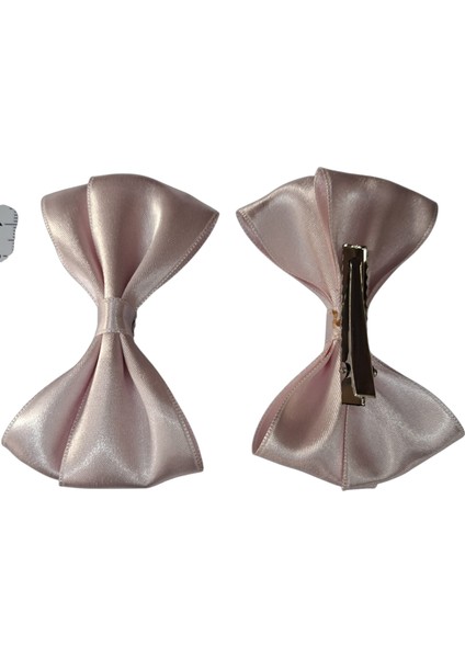 Saten Kurdela Saç Tokası ( El Yapımı)