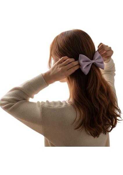 Saten Kurdela Saç Tokası ( El Yapımı) fırsatları