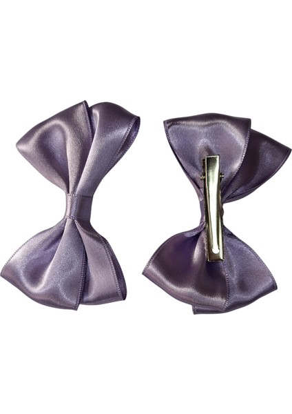 Saten Kurdela Saç Tokası ( El Yapımı)