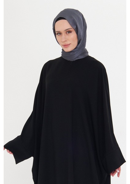 Antrasit Düz Klasik Şal Turlu Polyester Lüx Janjan 202126_25 fiyatları