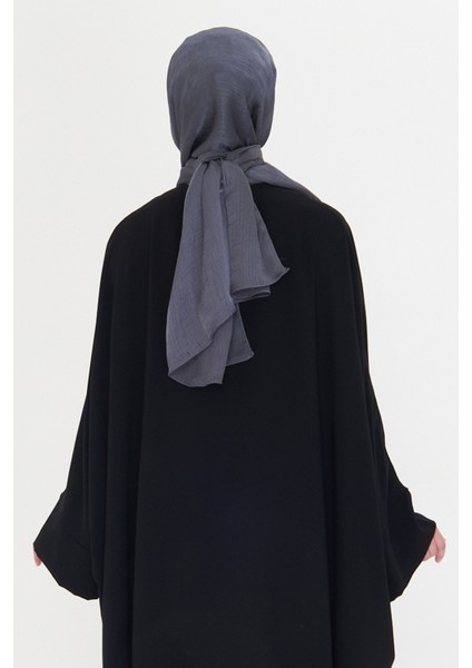 Antrasit Düz Klasik Şal Turlu Polyester Lüx Janjan 202126_25 fırsatları