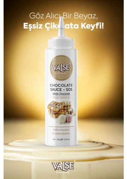 Gerçek Beyaz Çikolatalı Sos (Glutensiz) 330 gr Waffle & Pankek & Meyve & Kek & Tatlı & Dondurma modelleri