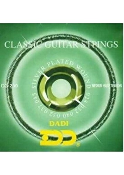 CG230 Klasik Gitar Teli Takımı Gümüş Kaplama Nylon Tellerle 6 Adet fiyatları