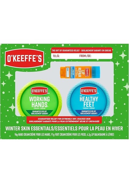 El Kremi + Ayak Kremi + Dudak Kremi Bakım Seti