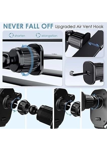 Araç Içi Izgaralıktan Tutucu Parça 17MM - AL3431 modelleri