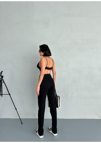 Tommytom Lara Ciqulata Julia Cindy 90LAR Siyah Jean Pant. fiyatları