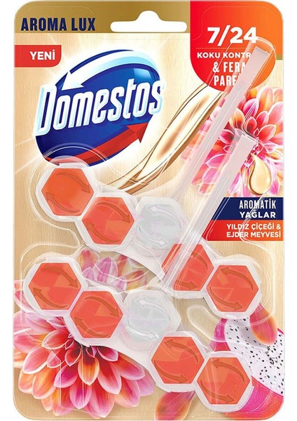 Wc Blok Lux Yıldız Çiçeği Ejder Meyvesi 2 x 50 G