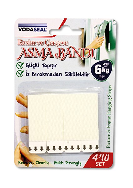 Resim Çerçeve Bandı 4'lü Set