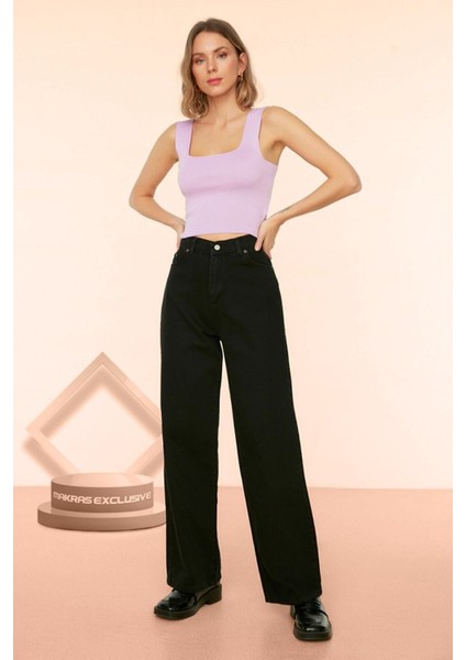 Tommy Pamela Rose Extra Yüksek A.c.a.i.p S.o.l.m.a.z Siyah Salaş Jean Palazzo 2025 fiyatları