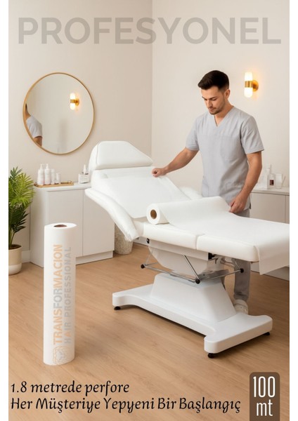 Tek Kullanımlık 60 cm x 100 M 1.80 mt Perforeli Sedye Örtüsü – Muayene ve Güzellik Salonları Için 722303 fiyatları