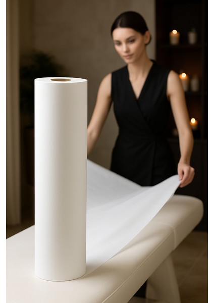 Tek Kullanımlık 60 cm x 100 M 1.80 mt Perforeli Sedye Örtüsü – Muayene ve Güzellik Salonları Için 722303 modelleri