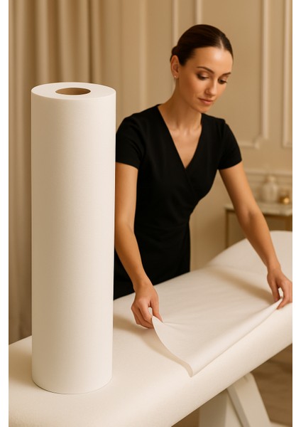 Tek Kullanımlık 60 cm x 100 M 1.80 mt Perforeli Sedye Örtüsü – Muayene ve Güzellik Salonları Için 722303 fırsatları