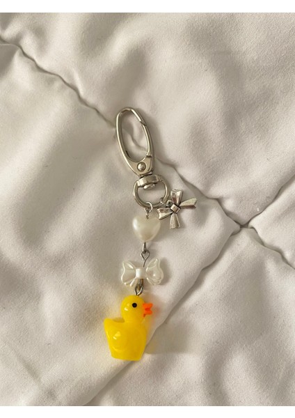 Ördekli Coquette Fiyonklu Anahtarlık fiyatları