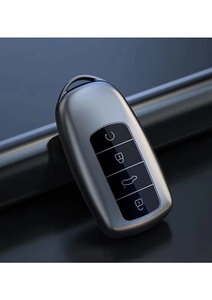 Chery Tiggo 8 Omoda 5 Tiggo 7 Gri Silikon Anahtar Kılıfı Anahtar Kabı