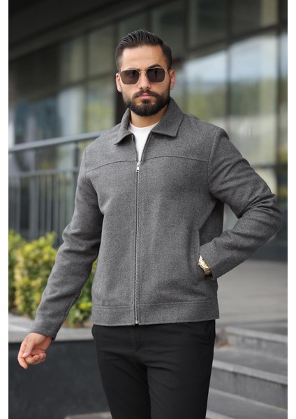 Claassics Men Erkek Oversize Kısa Kaşe Kaban Ceket - 7435 fiyatları
