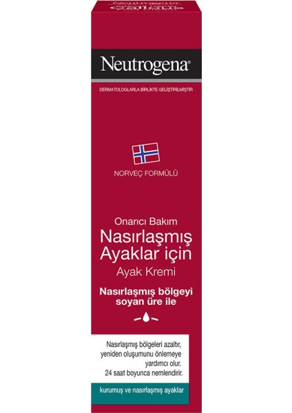 Nasırlaşmış Ayaklar Için Ayak Kremi 50 ml 2 Adet