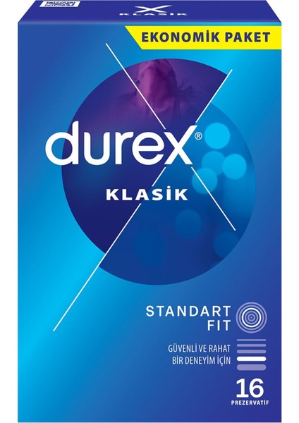Klasik Prezervatif 16'lı 3 Adet