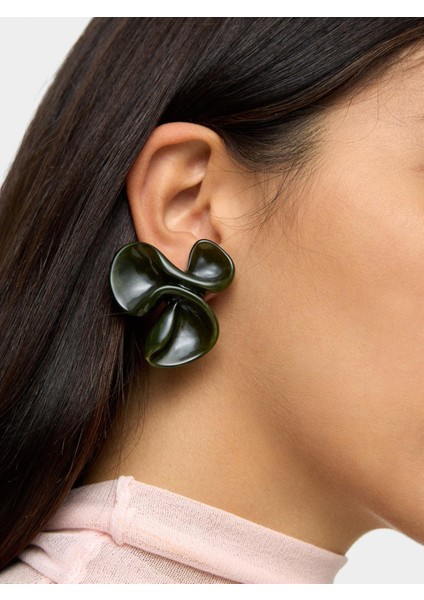 Resin Çiçek Küpe fiyatları