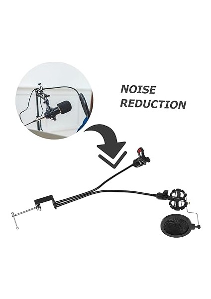 Canlı Yayın Podcast Kayıt Için Telefon Tutucu Filtreli Esnek Mikrofon Standı 360 Derece Dönüş Sağlam Masaüstü Tabanı Evrensel Telefon Uyumluluğu modelleri