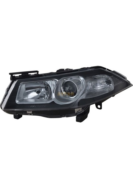 Far Renault Megane Iı (2005-2011) Motorlu Siyah Çerçeveli Sol