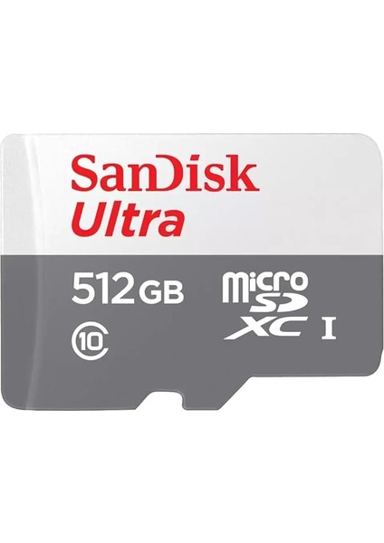 - Kartlar 512GB Ultra Lıte Beyaz/gri Mıcrosdxc 100MB/S Sınıf 10 Uhs-