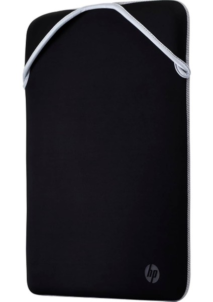 - Pc Protective Wende-Sleeve 14 Inçe Kadar Dizüstü Bilgisayar Kılıfı, Siyah/gümüş