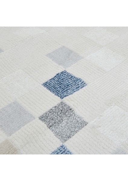 Lal 0118 Halı - Mavi / Ekru - 120X180 cm fiyatları
