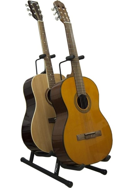 Çiftli Sap Dayamalı Gitar Sehpası Standı modelleri