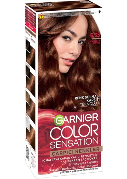 Çarpıcı Renkler 5.35 Çikolata Kahve 3 Adet