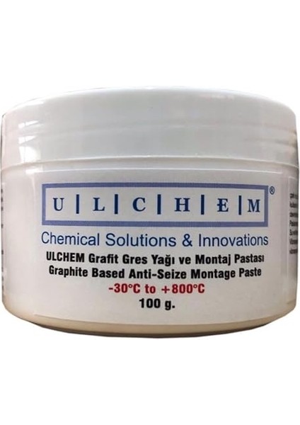 Grafit Gres Yağı ve Montaj Pastası +800°C - 100 Gram fiyatları