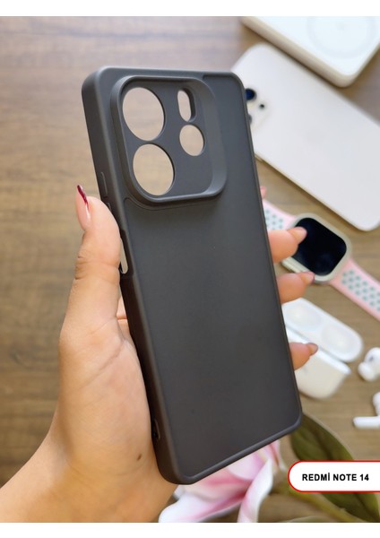 Redmi Note 14 4g / 5g Uyumlu Kamera Korumalı Darbeye Dayanıklı Renk Atmayan Keep Silikon Kılıf