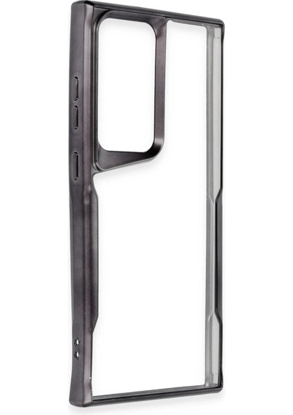 Samsung Galaxy S23 Ultra Kılıf Boyi Silikon Kapak - SIYAH-(5796) - N917J196-M85917 fiyatları