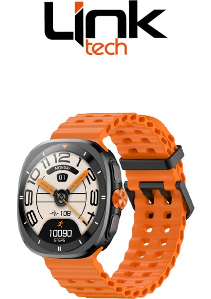 S106 Premium Lt Watch 46MM Süper Amoled IP68 Suya Dayanıklı Akıllı Saat (Kvk Türkiye Garantili)