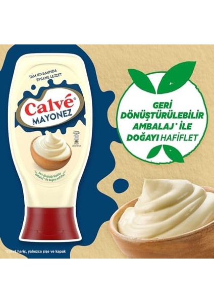 Calve Ketçap Mayonez Orta Set 810 G fiyatları