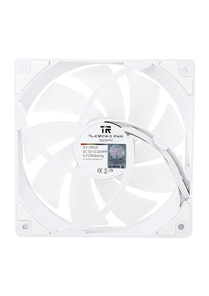 TL-C12CW-S Argb 120MM Beyaz Kasa Fanı modelleri